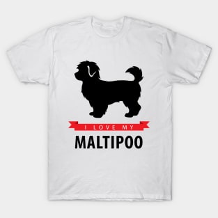 I Love My Maltipoo T-Shirt